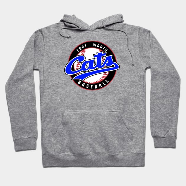 Original Fort Worth Cats United League Baseball 2004 Hoodie by LocalZonly